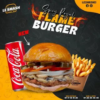 SPICY ROYAL FLAME BURGER COMBO