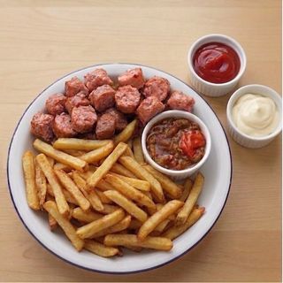 Frite & Saucisse de Bœuf Frit