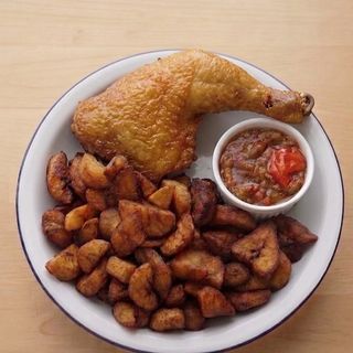 Alloco & ¼ Poulet Frit
