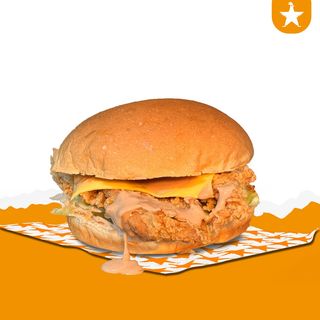 Burger Hot Creamy Bbq Poulet