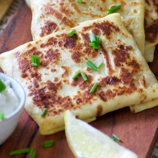 Crepe salee au poulet