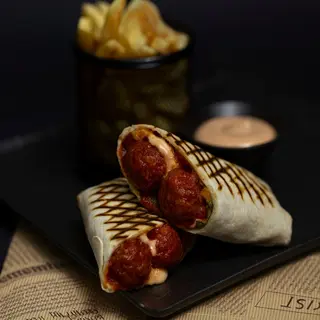 Taocs Boulettes Italiennes + Frites