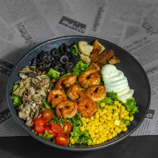 Salade Aux Crevettes Royales