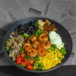 Salade Aux Crevettes Royales