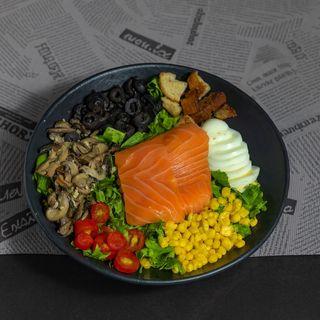 Salade Au Saumon Fumé