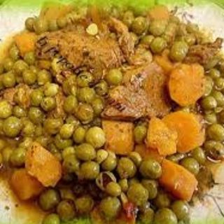 Petit poids aux oeufs et du pain