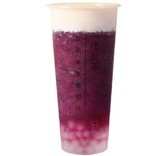 Boisson au fromage et raisins