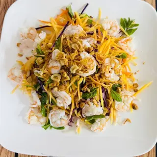 Salade de papayea aux crevette