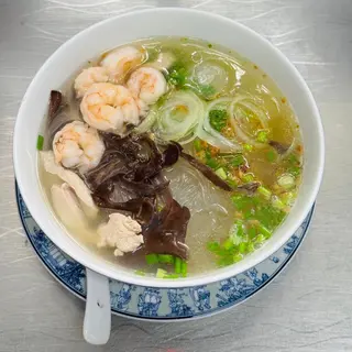 Soupe vermicell ( poulet et crevette )