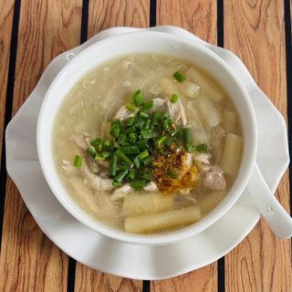 Soupe asperge au poulet