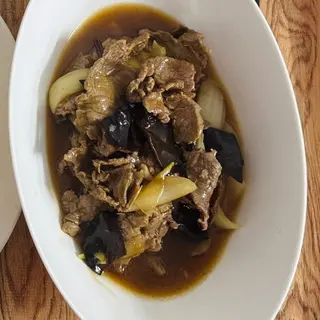 Boeuf champignons 