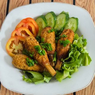 Chao tom ( pâte de crevette à la canne à sucre )