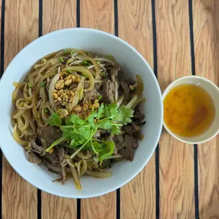 Pho saute aux boeuf 