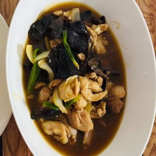 Poulet champignons noirs