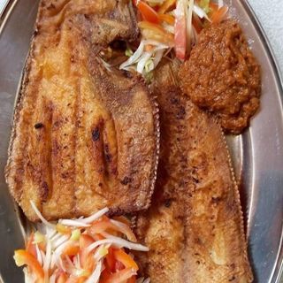 Sole Grillé + Attiéké
