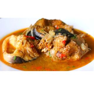 Soupe de Machoiron d'eau douce + Accompagnement