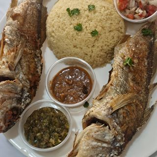 Poisson sosso grillé