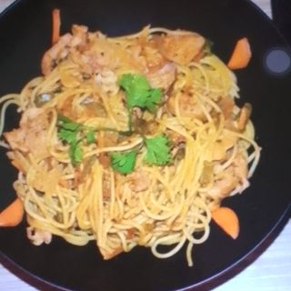 Spaghetti viande
