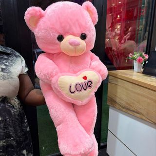 Peluche 90 Cm - Rose