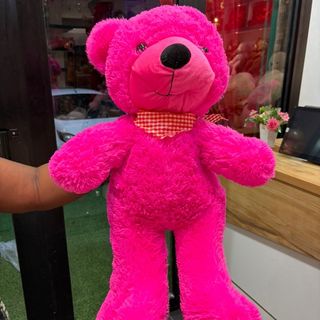 Peluche 60 Cm Rose-fushia-simple