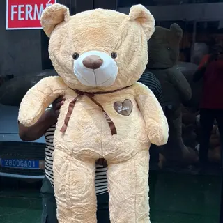 Peluche Beige 1M20