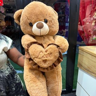 Peluche 90 Cm - Marron Placard