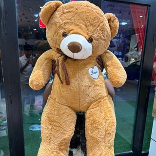 Peluche 1 Mètre Marron