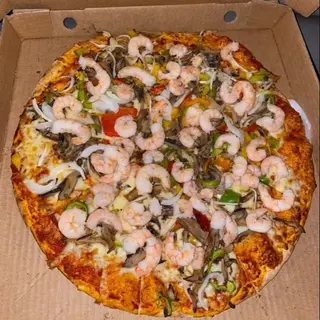 Pizza crévette