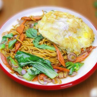 Nouilles Sautées Aux Œuf