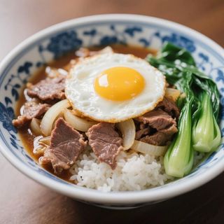 Du Riz Avec Viande Bœuf