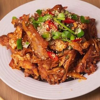 Caracasse De Poulet Sauté