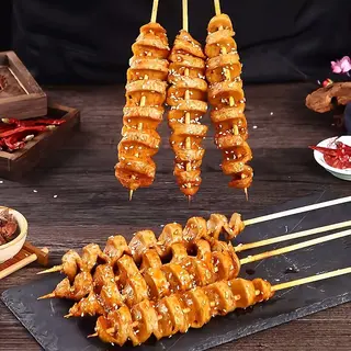 Brochette de farine 