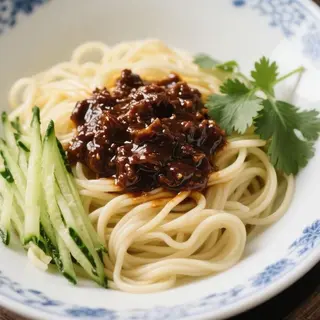 Nouilles avec porc haché