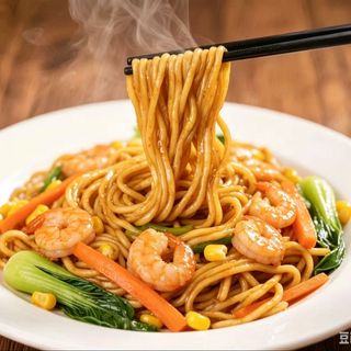 Vermicelles sauté aux crevettes