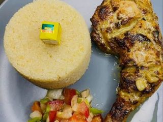 Poulet + attieke