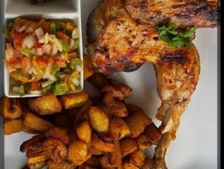 Poulet + alloco