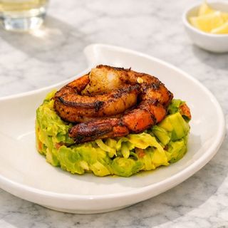 Avocat Gambas Sauce Cocktail
