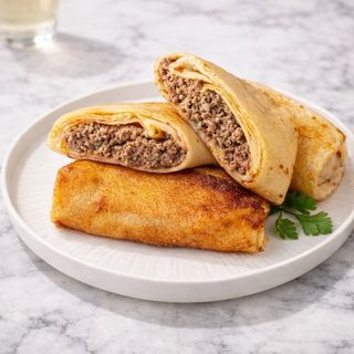 Crêpe viande hachée