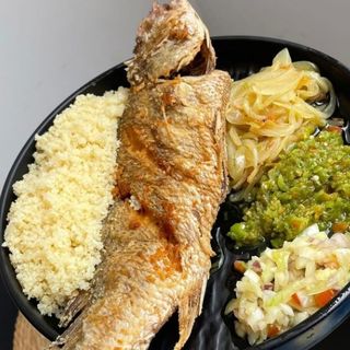 Attieke poisson sosso