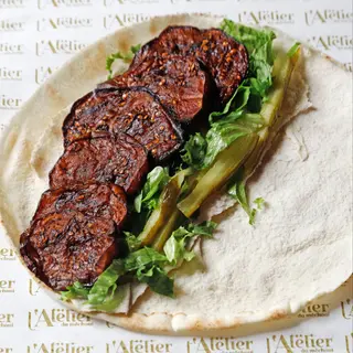 Sandwich Aubergine Frit