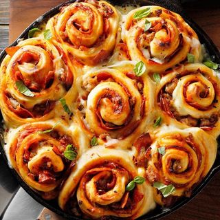 Pizza Rolls au Jambon 