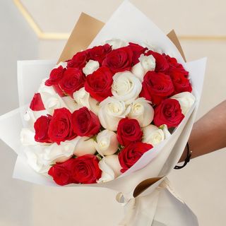 Joli bouquet l'amour et la paix