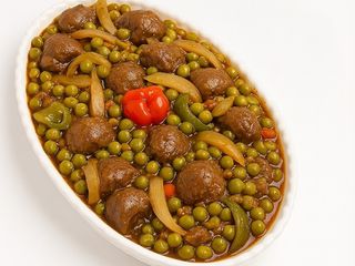 Petit pois et rognon