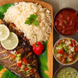 Attieke Poissons Thon Garba