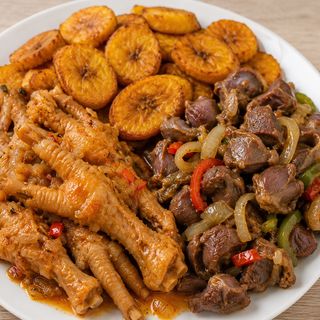 Mix Délice Poulet, Gésier & Alloco