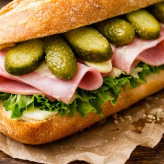 SANDWICH JAMBON BEURRE (au choix)