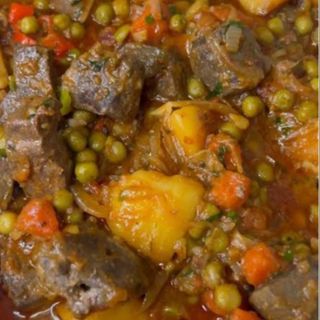 Ragout de pomme de terre a la viande de boeuf