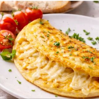 Omelette au fromage