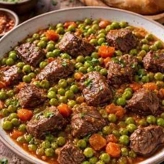 Petit Pois à la Viande de Bœuf