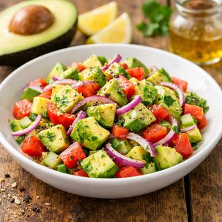 Salade d'avocat a l’œuf